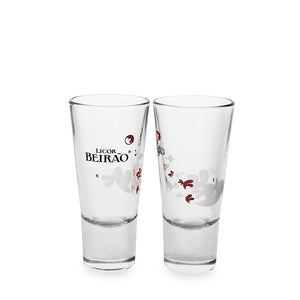 Vintage Licor Beirão Shot Glass - 2 Units