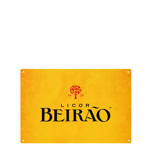Metal Plaque - Logótipo Licor Beirão